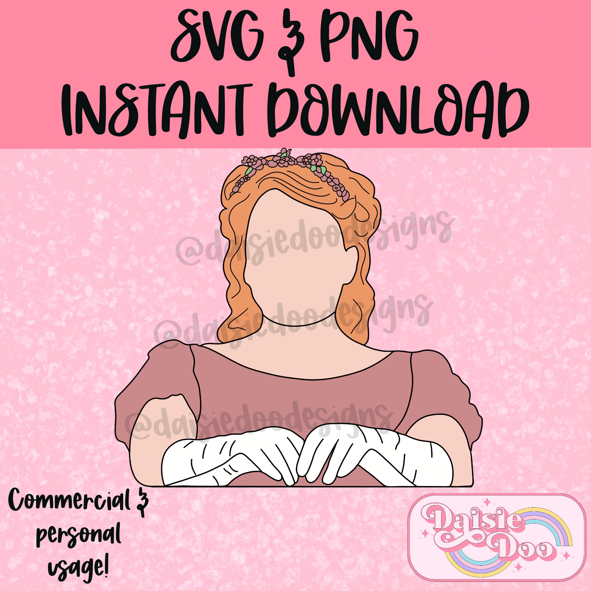 Penelope Svg Penelope Faceless Svg and Png Mug Svg Cutting Machine Svg Svg File ...