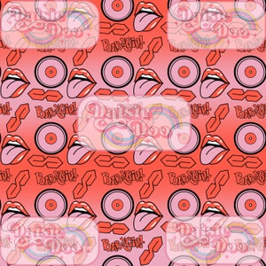Y2K seamless pattern - fabric pattern - seamless pattern - digital download pattern - summer seamless pattern