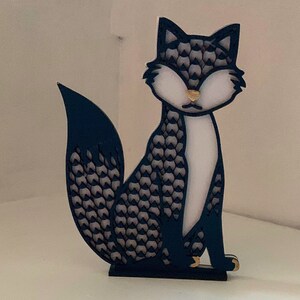 Chinoiserie Fall Fox Decor Fishnet
