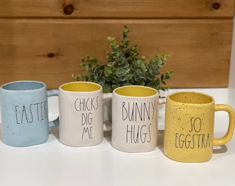 Authentic Rae Dunn Artisan Collection Easter Mugs