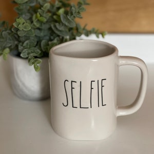 Authentic Rae Dunn Selfie Mug
