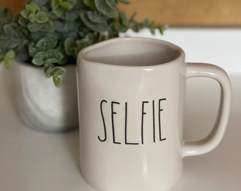 Authentic Rae Dunn Selfie Mug