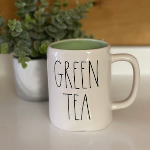 Authentic Rae Dunn Green Tea Mug