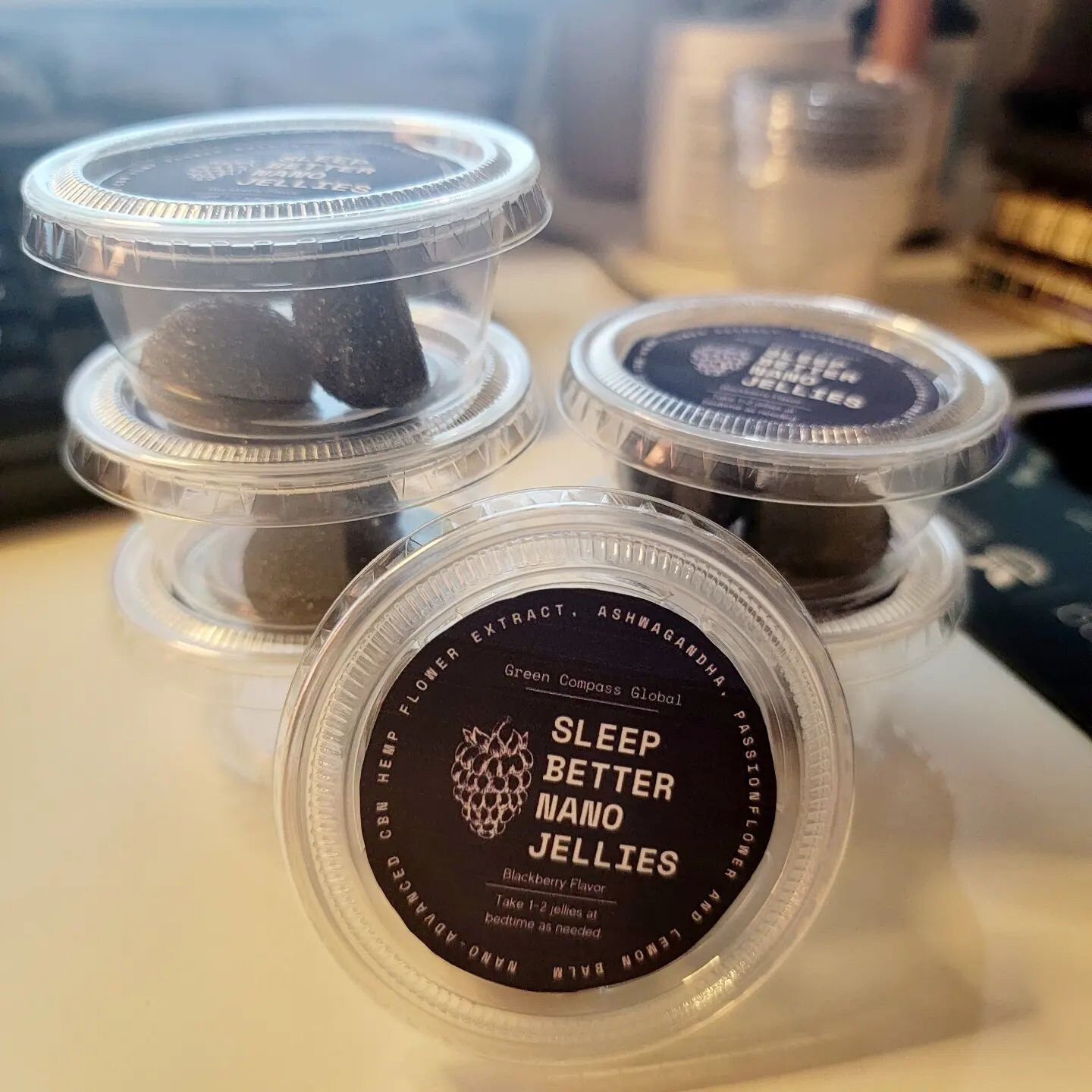 Sleep Better Nano Jellies Sample Label PNG Etsy