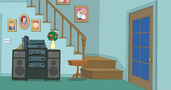 Family Guy Living Room Empty