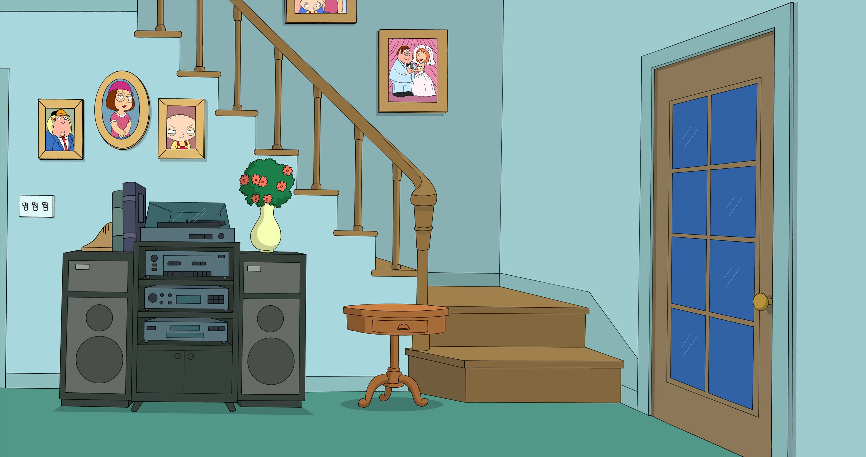Family Guy - Living Room - Cartoon Stages - AK1 MUGEN Community