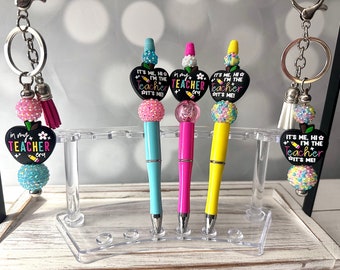 TEACHER | Teacher Appreciation Gift | Teacher Gift | Best Teacher | Teacher Pen | I’m the teacher it’s me | Teacher Era | Teacher Keychain |