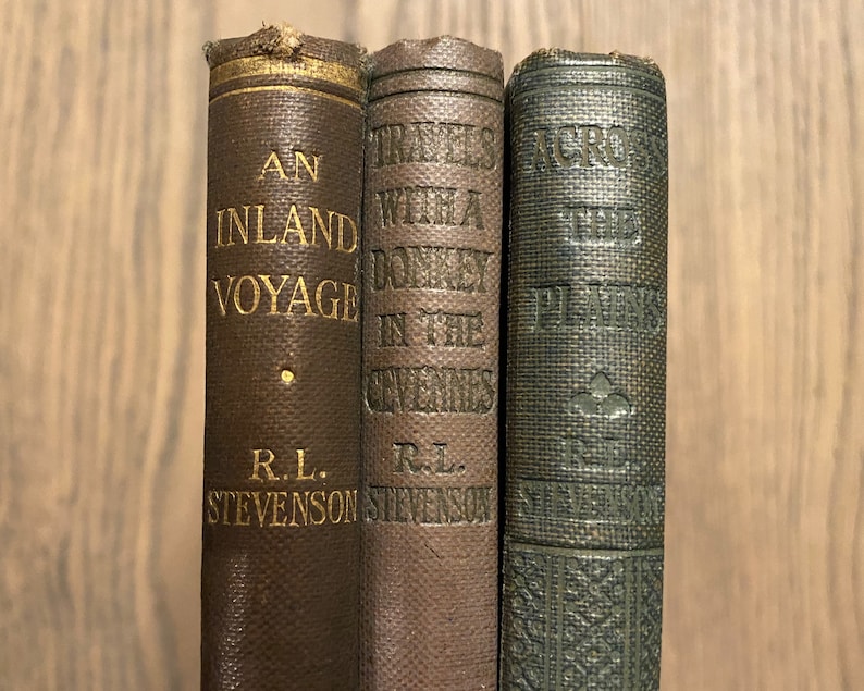 58％以上節約 1915-1920 3 volume set: Travels With a Island 2022年最新海外 An Donkey Voyage