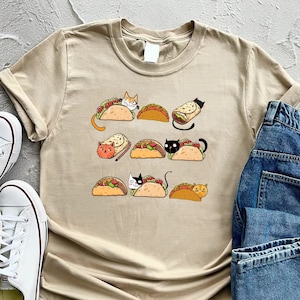 Taco Cat Shirt, Taco Day Shirt, Cute Cat Taco Shirt, Cat Lover, Taco Tuesday Every Day