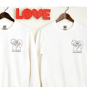 Camisa con foto de pareja Etsy Mexico
