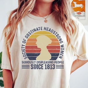 Book Society of Obstinate Headstrong Women Shirt, Feminist Shirt, Feminism Shirt