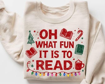 Christmas Teacher Book Shirt, Cozy Reading Tee, Bookish Holiday Gift for Educators