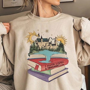 Booking Vintage Shirt, I've Live A Thousand Lives Shirt, Book Lover Shirt, Reading Books Shirt