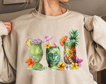 Summer Cocktails Drink Shirt, Tropical Drinking Shirt, Alcohol Shirts Girls Trip