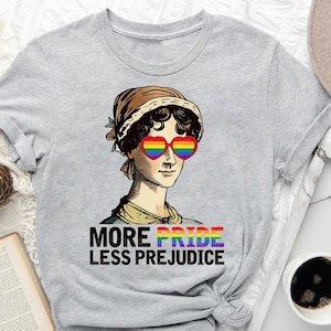 More Pride Less Prejudice LGBT Shirt - Proud Ally Unisex Tee