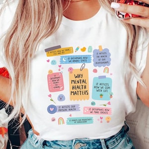Mental Health Matters Shirt, Occupational Therapy Shirt, Psychologist Shirt