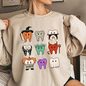 Halloween Dentist Shirt: Pediatric Dental Teeth Costume Tee
