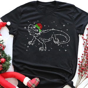 Bearded Dragon Christmas Shirt, Bearded Dragon Shirt, Christmas Shirt, Cute Bearded Dragon Lover Gift