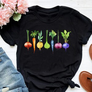 LGBT Pride Vegetable T-Shirt: Let's Root For Each Other