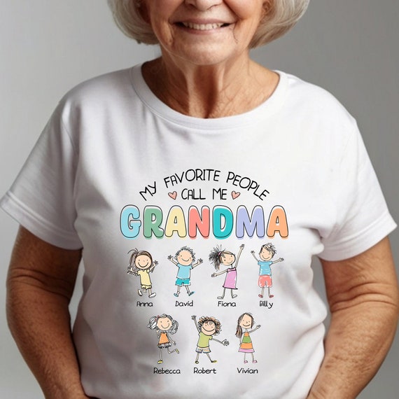 My Grandbabies Are My Favorite Shirt Gift For Grandma My Grandbabies Are My Favorite Shirt Gift For Grandma