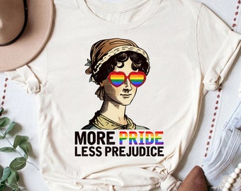 More Pride Less Prejudice LGBT Shirt - Pride Month Proud Ally