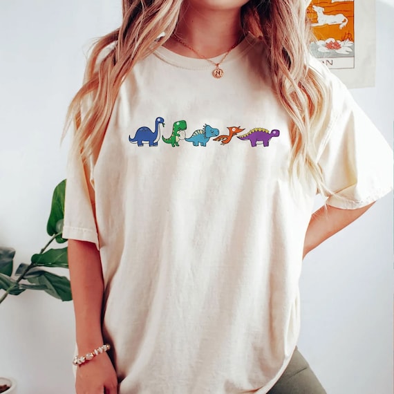 Dino shirt dames hotsell