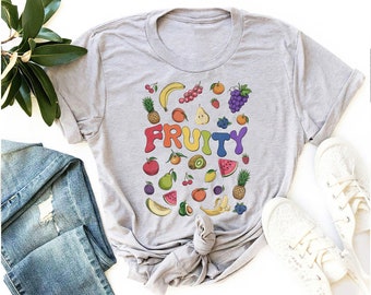 Fruity LGBT Pride Month T-Shirt, Gay Lesbian Ally Gift