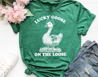 Camisa de algodón Lucky Goose para el Día de San Patricio