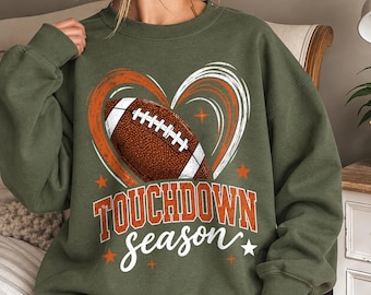 Touchdown Season Football Shirt, Game Day Mom Tee, American Sports Lover Gift