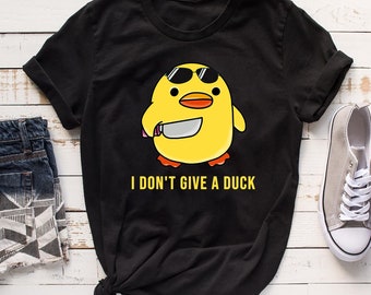 Funny Duck Graphic T-Shirt, Sarcastic Humor Gift