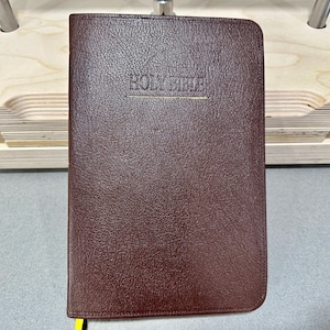 King James Version Handmade Bible | Handmade Bible | Introductory Pricing | Bible Rebinding | Bible Rebind | The Holy Bible | Holman Text