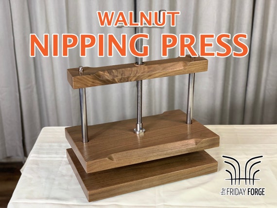 Book Binding Nipping Press Premium Walnut Press Handmade Nipping Press Book  Press Paper Press 
