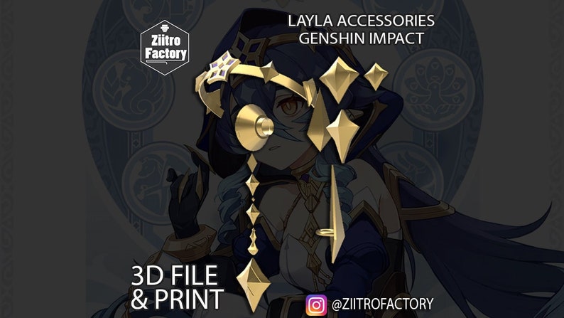 LAYLA Accessories GENSHIN IMPACT Etsy UK