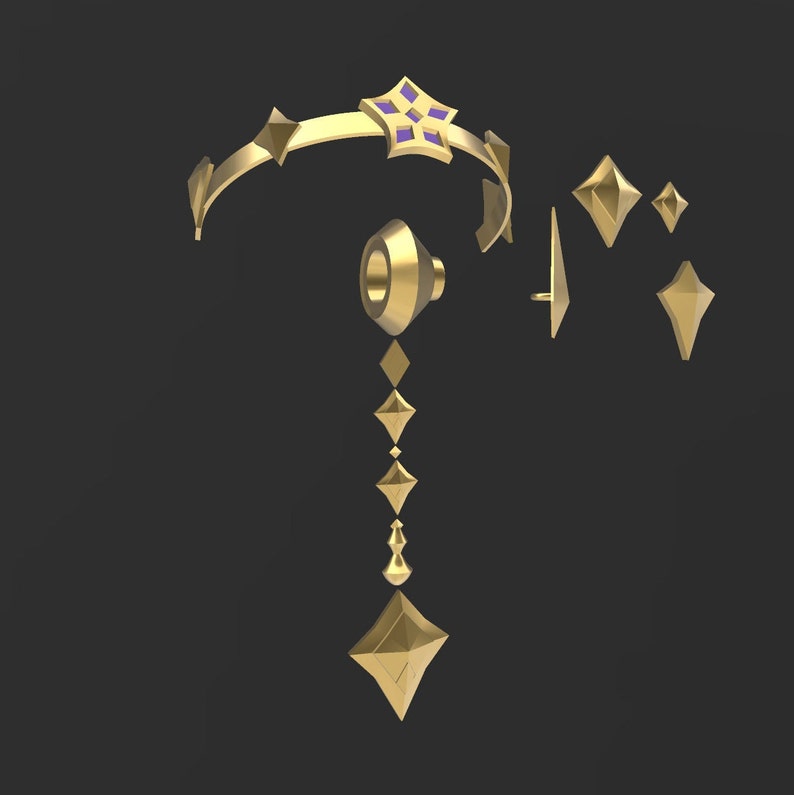 3DFILE LAYLA Accessories GENSHIN IMPACT Etsy