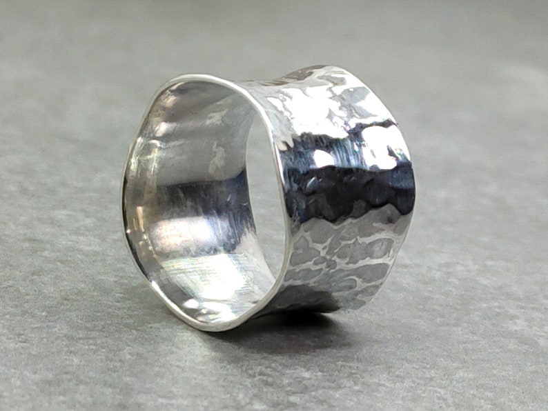 Silver Band Sales Very popular Ring Handmade wide 925