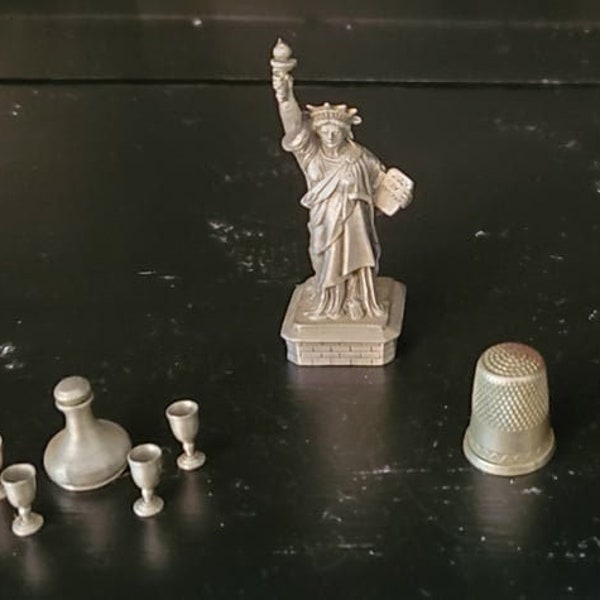 Pewter Figurines Etsy