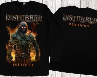 DISTURBED Asylum Shred T SHIRT S-M-L-XL-2XL Brand New Official T Shirt !!!