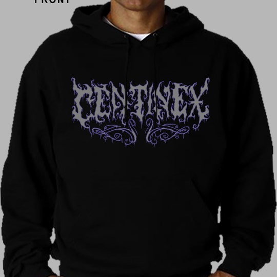 Disover New DTG printed Hoodie CENTINEX- REFLECTIONS