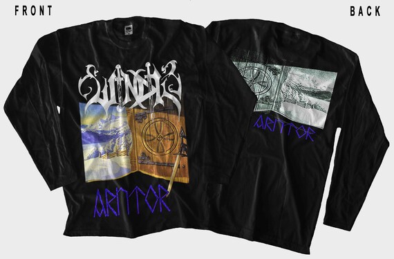 New D T G Printed Long Sleeve T-Shirt -WINDIR- Arntor - Size S-7XL