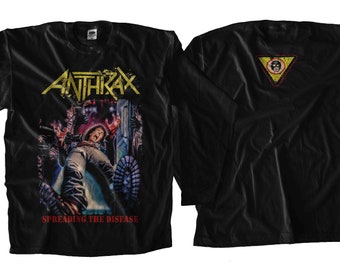 Bloonmer Mens Weekend Anthrax Logo Short Sleeve Tee Bloonmer Mens Weekend Anthrax Logo Short Sleeve Tee