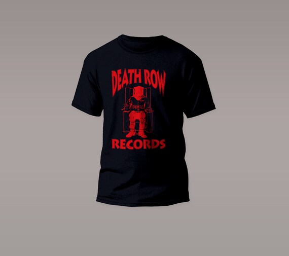 Death Row T-shirt Hip Hop T-shirts Rap 