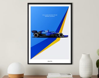 Williams F1 2021 Affiche | George Russell | Nicholas Latifi | F1 Impressions 2021