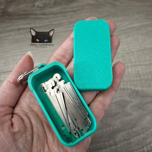 Enfileur d'aiguille, boite, Needle threader, Paquet de 10,  PAQUET DE 25, couture, broderie, acier inoxydable, stainless steel, supplies