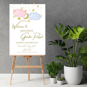 Welcome Boards for any occasion! Entrance signs, Baby shower, Gender Reveal, Wedding, events. Personalise and  Create