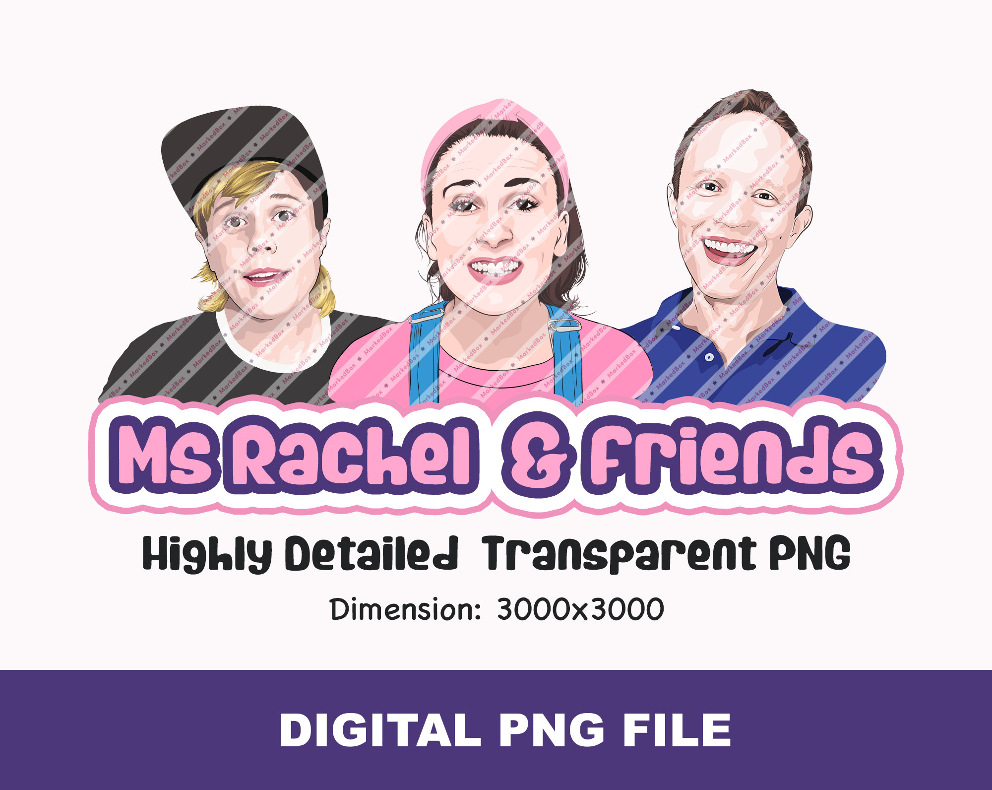 rachelページ Ms Rachel and Friends, PNG, Songs for Littles, Highly Detailed