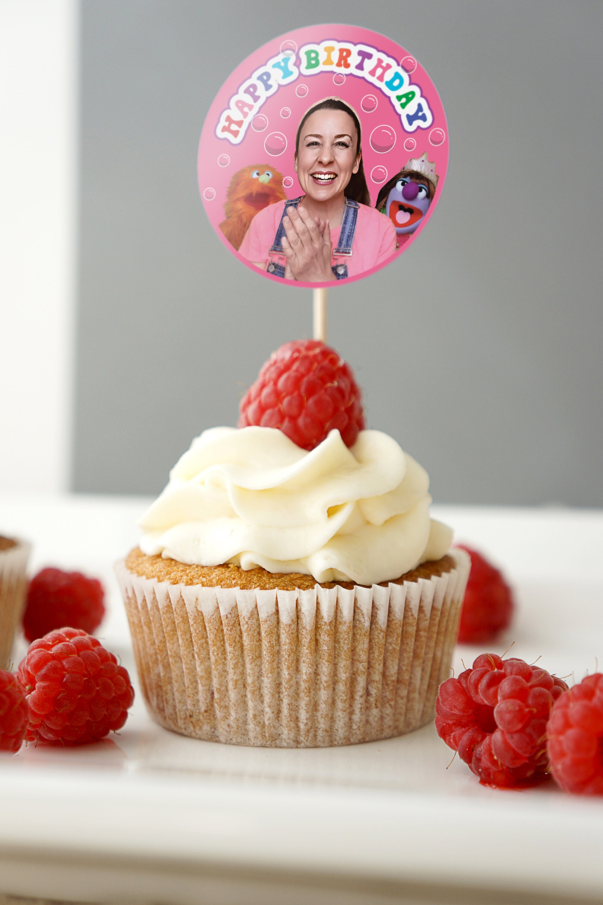 Ms Rachel Cupcake Toppers, Printable Cupcake Toppers, Multiple Facial ...