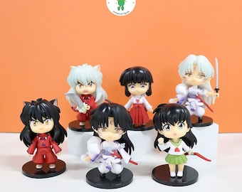 Miniature Figure Anime Cute set 6 pcs, Action Figure Woman , Dashboard Miniature Anime