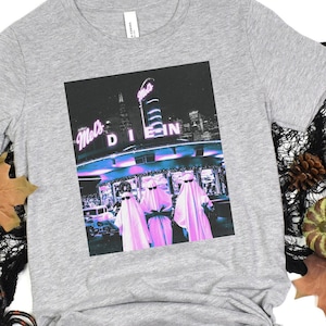 HHN 2023, Halloween horror, Mels Die in Cool Ghost Woman Slim fit, HHn2023, hhn32, Universal Horror tshirt, HHn gift for a friend,  h
