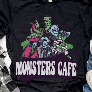 HHn 2023, Halloween horror, HHN Monster Cafe Tribute T-shirt, Universal Halloween horror tshirt, hhn gift, universal tshirt, see you fog