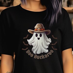 Halloween Tshirt, Halloween Cowboy Ghost, Rustic Halloween Tshirt, vintage halloween, cowgirl shirt, western halloween, halloween cowboy